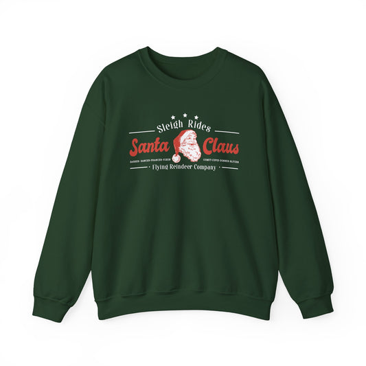 Santa Claus Sleigh Rides Sweatshirt