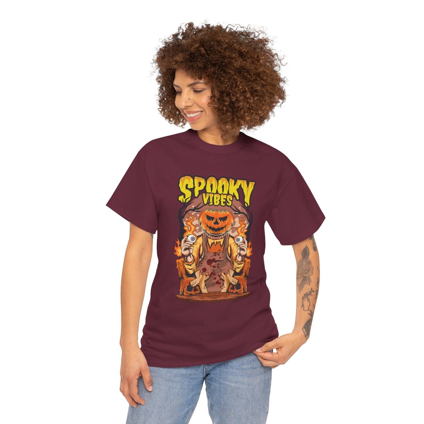 Halloween Pumpkin Monster Tee