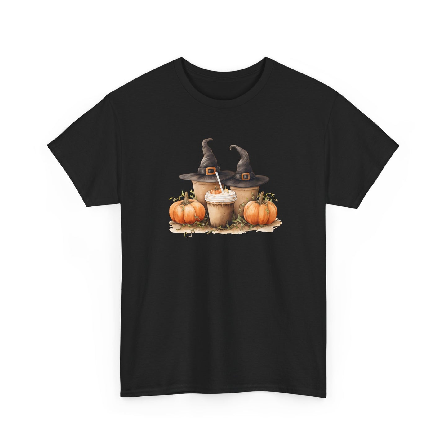 Halloween Coffee, Pumpkins & Witch Hats