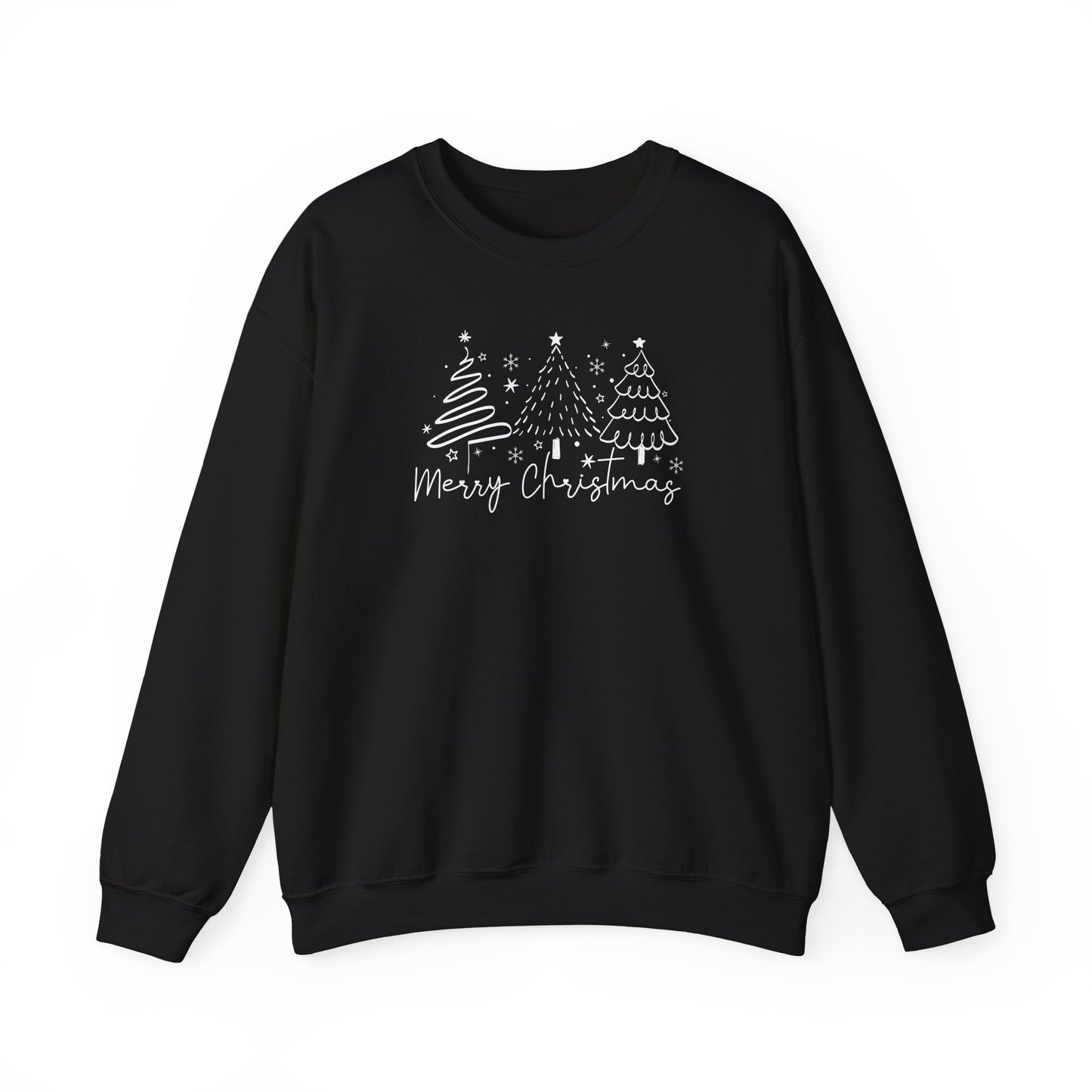 Christmas Tree Outlines Sweatshirt