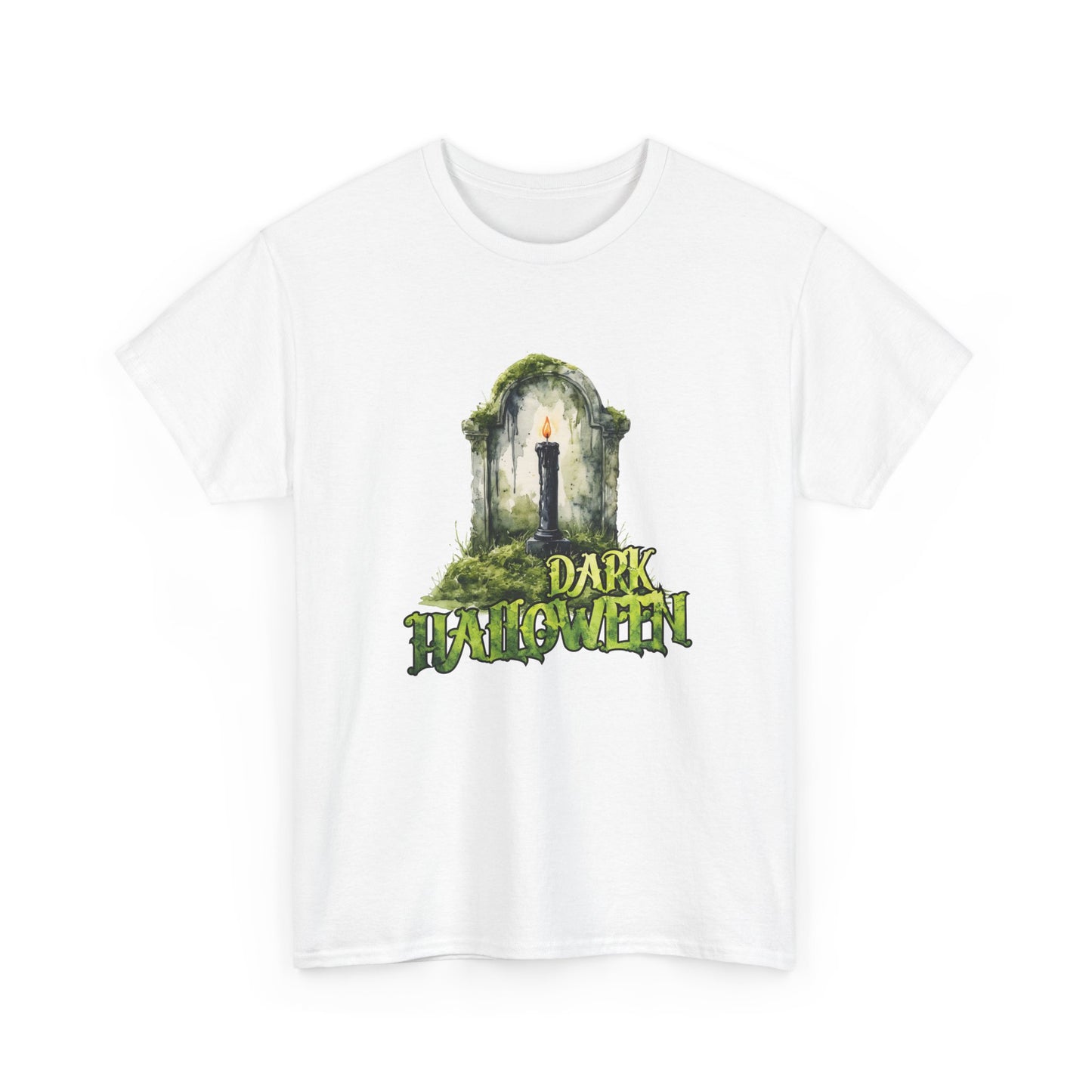 Halloween Candle & Grave Tee