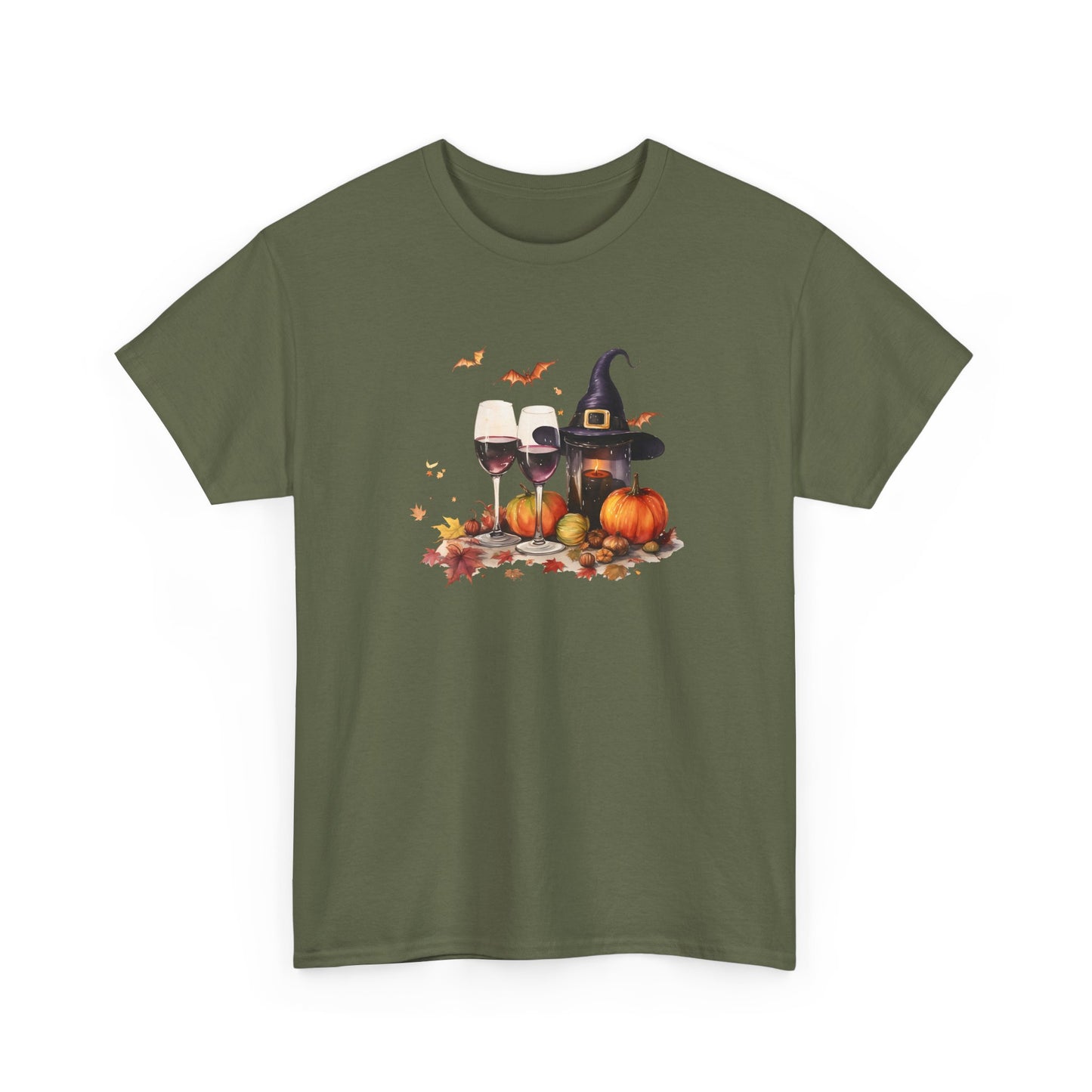 Halloween Wine & Witches Hat