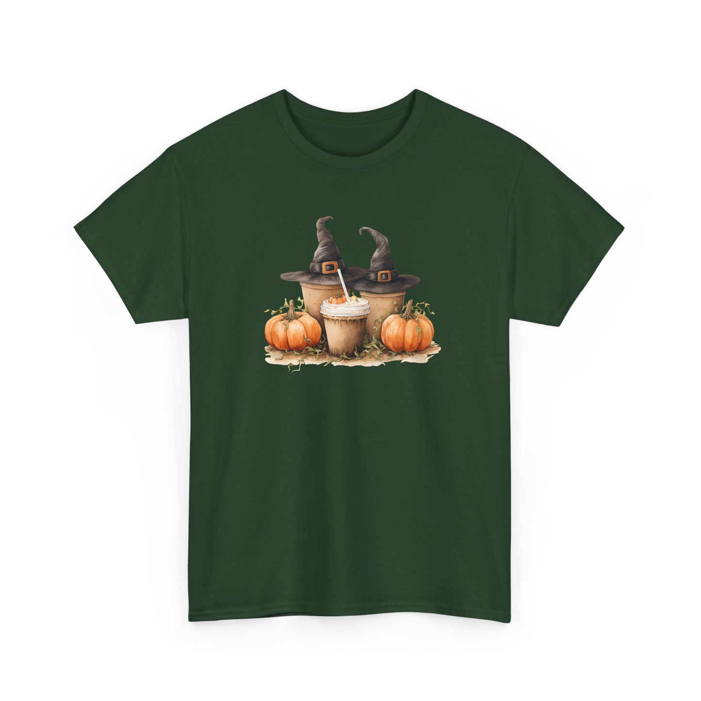 Halloween Coffee, Pumpkins & Witch Hats