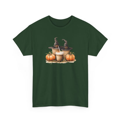 Halloween Coffee, Pumpkins & Witch Hats