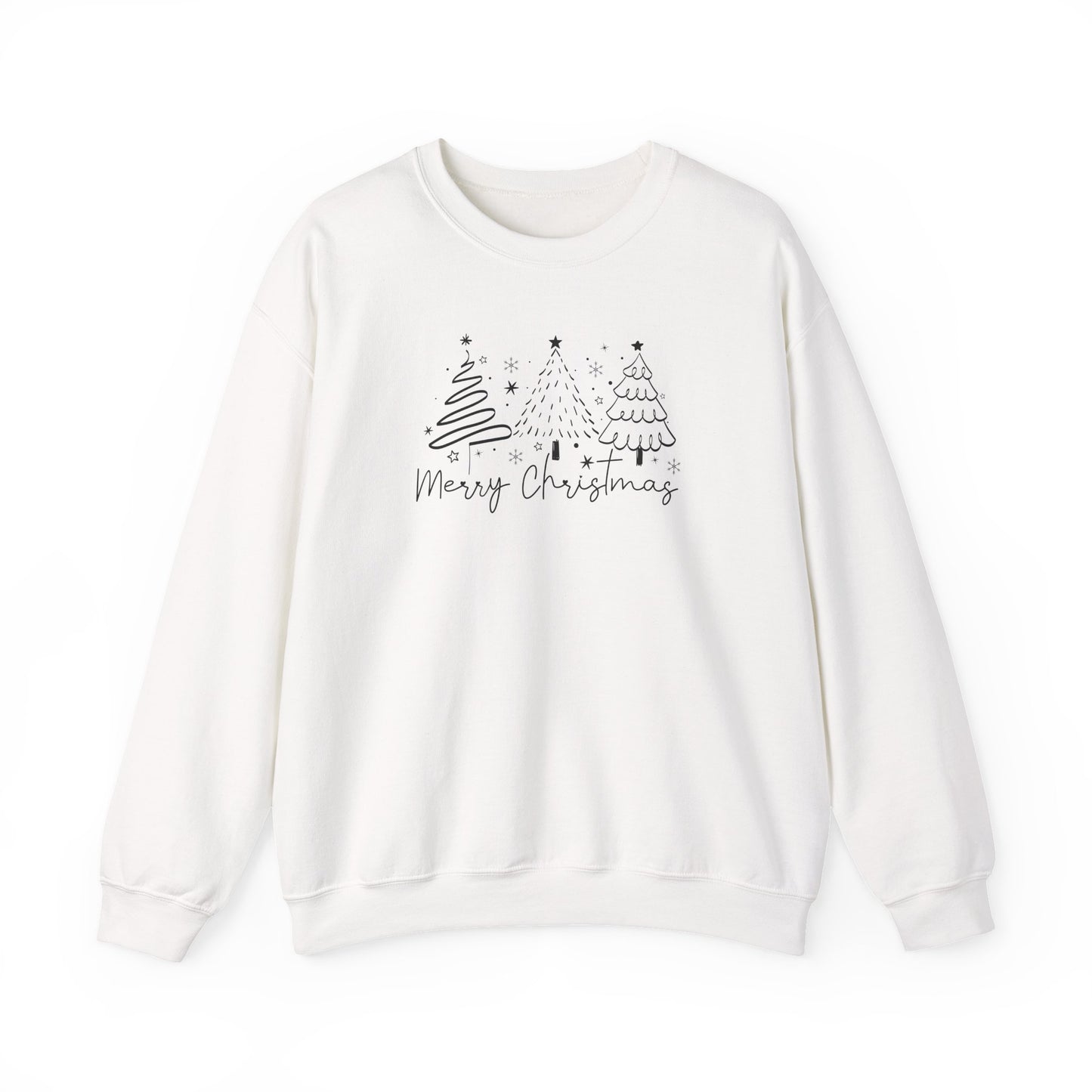 Christmas Tree Outlines Sweatshirt