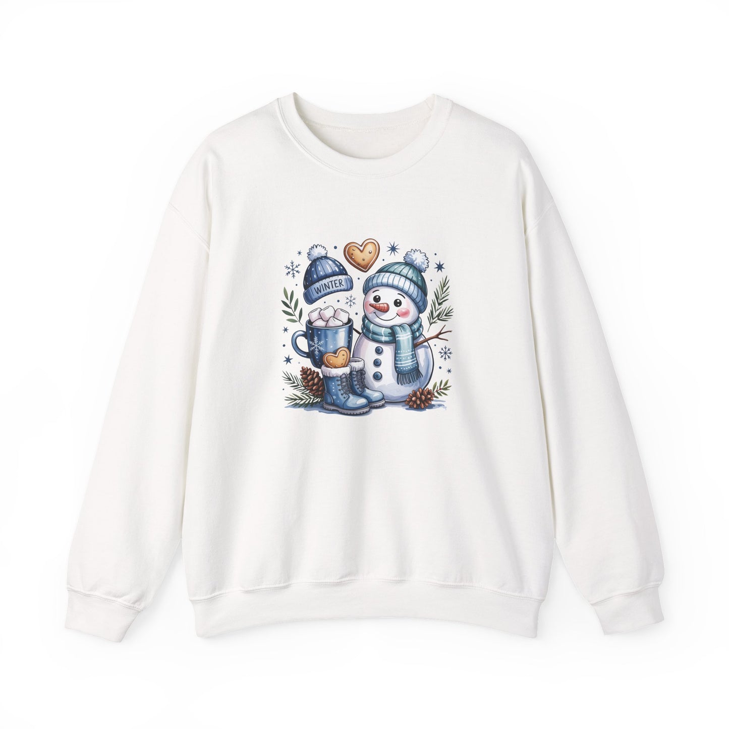 Christmas Snowman Crewneck Sweatshirt