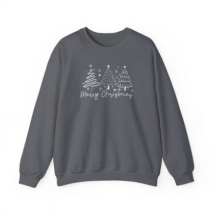 Christmas Tree Outlines Sweatshirt