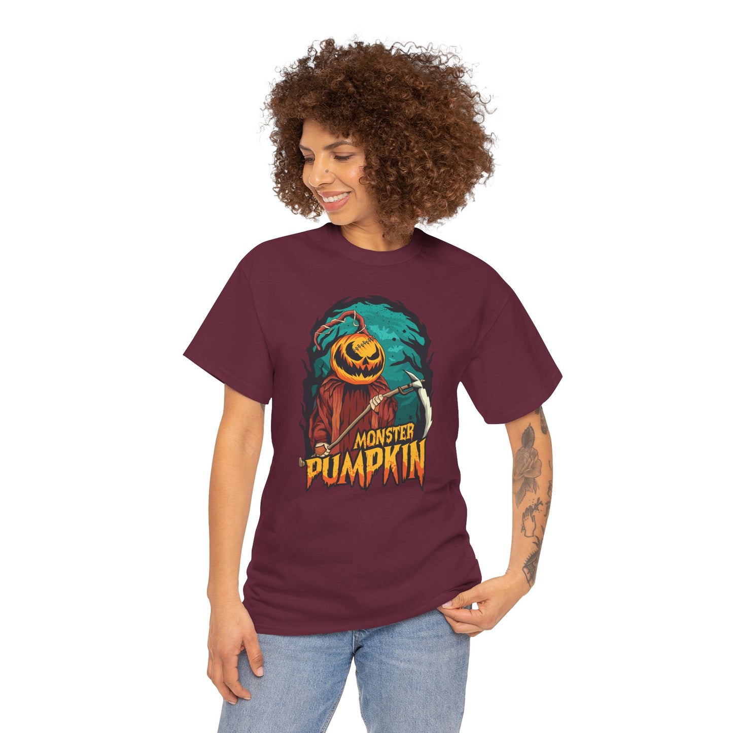 Halloween Pumpkin Monster Tee