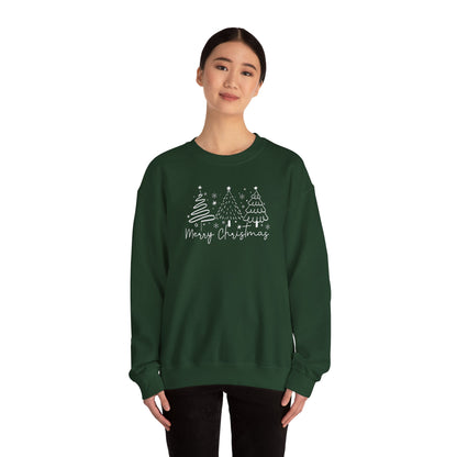 Christmas Tree Outlines Sweatshirt