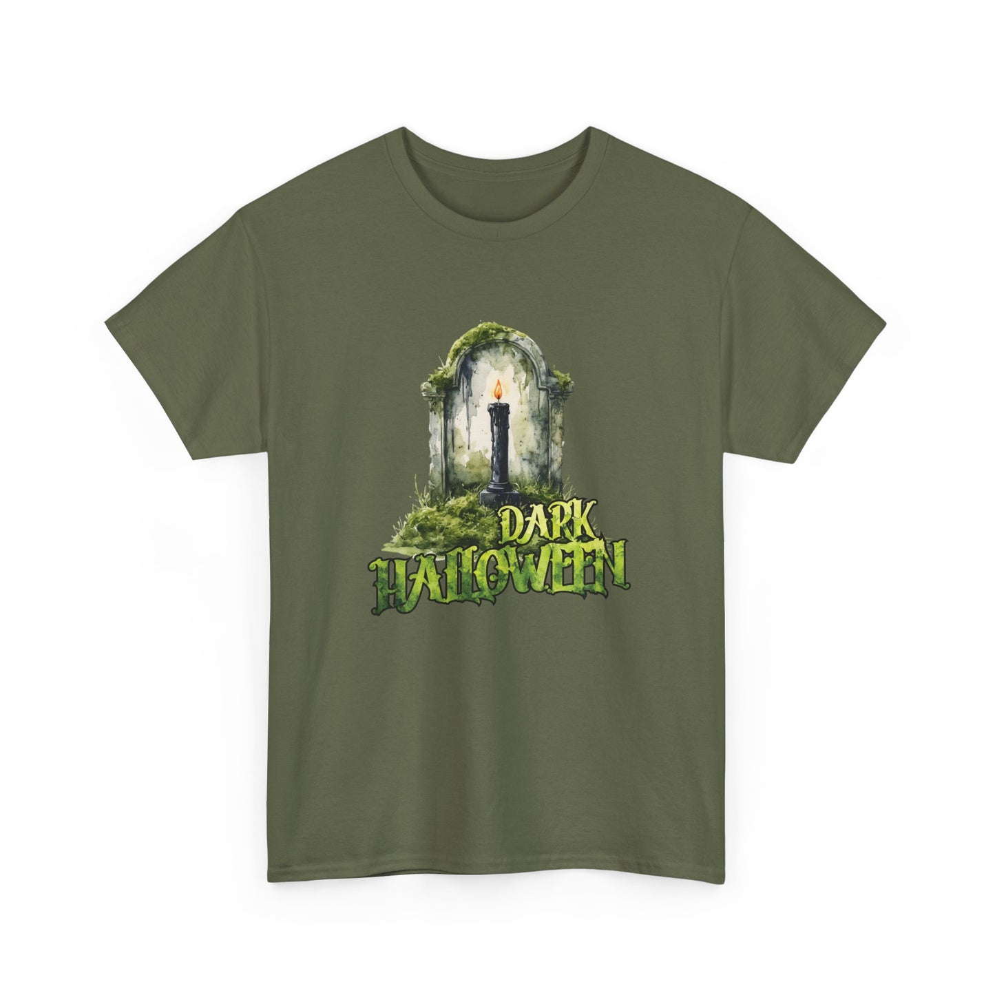 Halloween Candle & Grave Tee