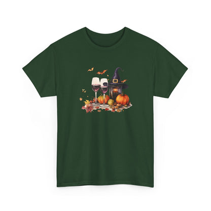 Halloween Wine & Witches Hat