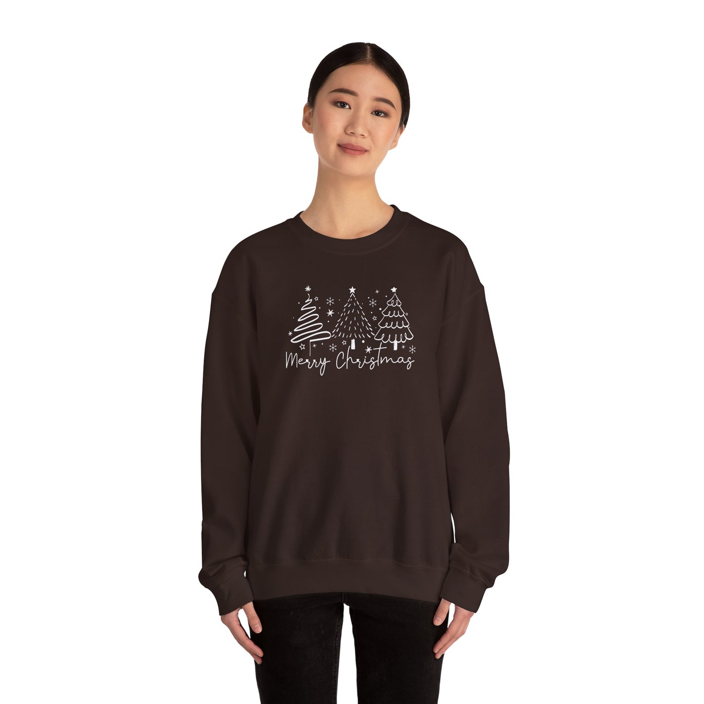 Christmas Tree Outlines Sweatshirt