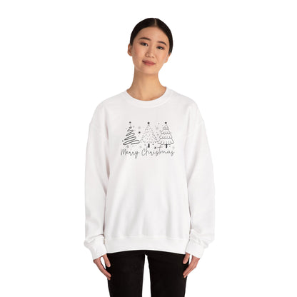 Christmas Tree Outlines Sweatshirt