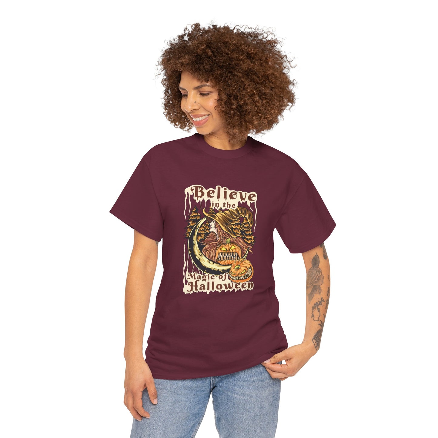 Halloween Witch Tee - Believe in the Magic
