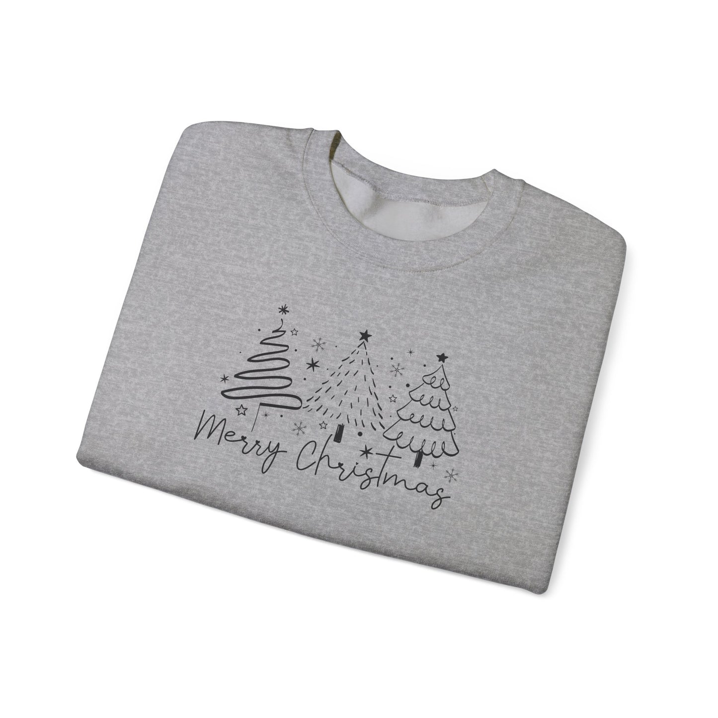 Christmas Tree Outlines Sweatshirt