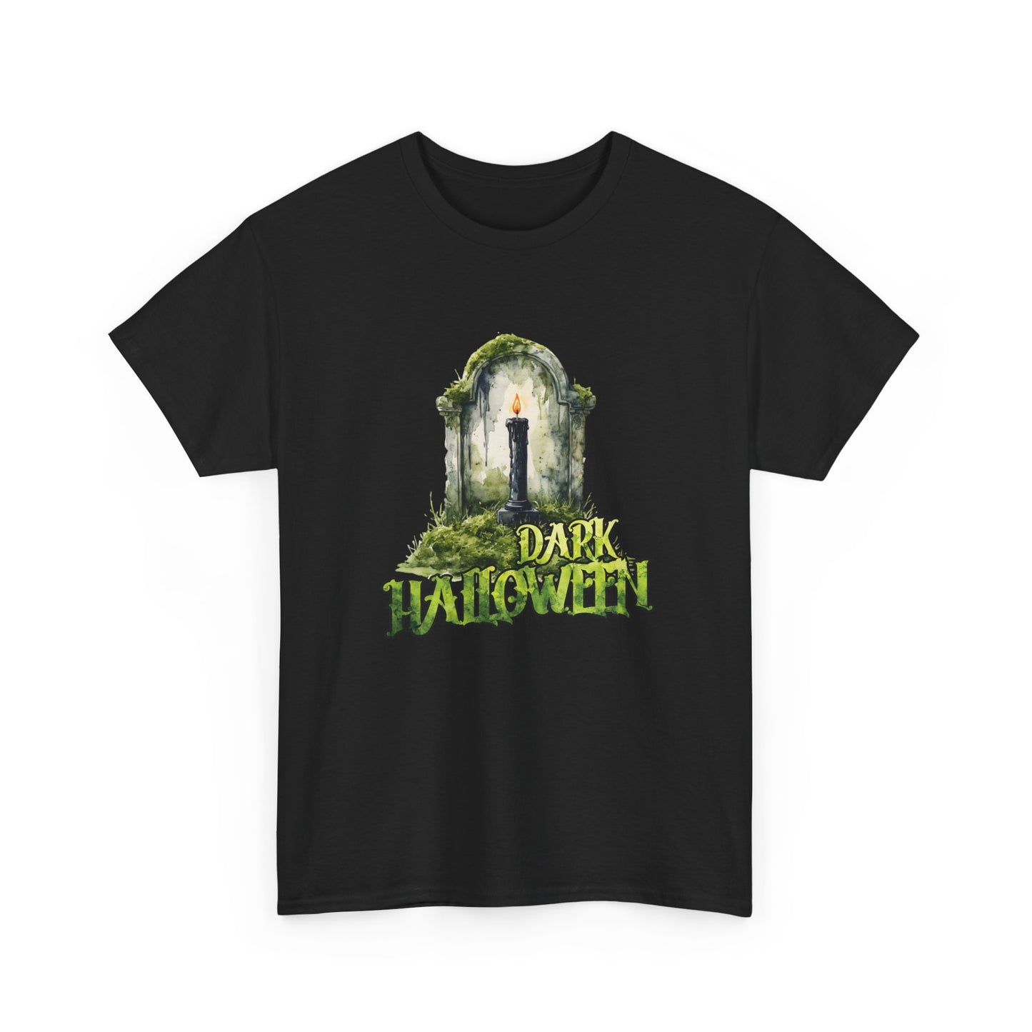 Halloween Candle & Grave Tee