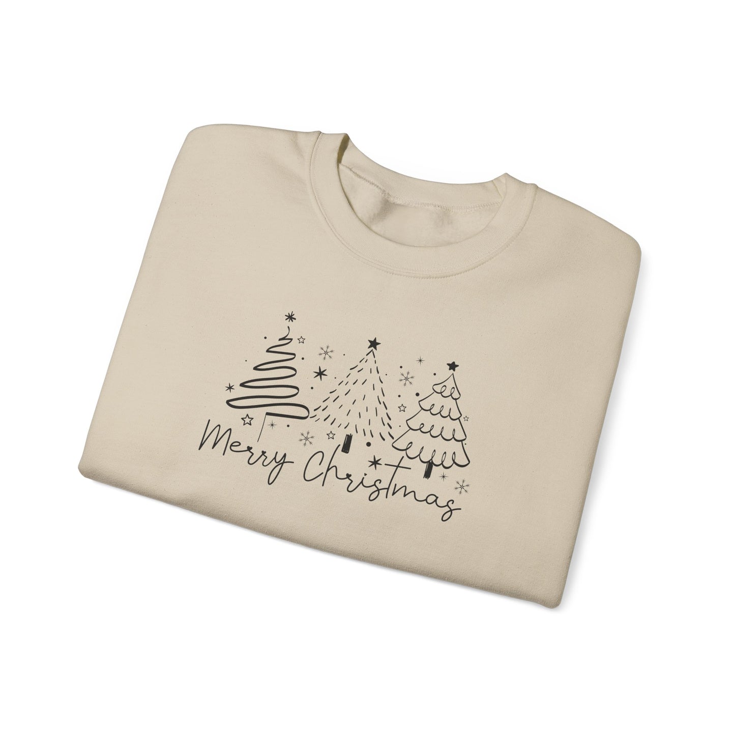 Christmas Tree Outlines Sweatshirt