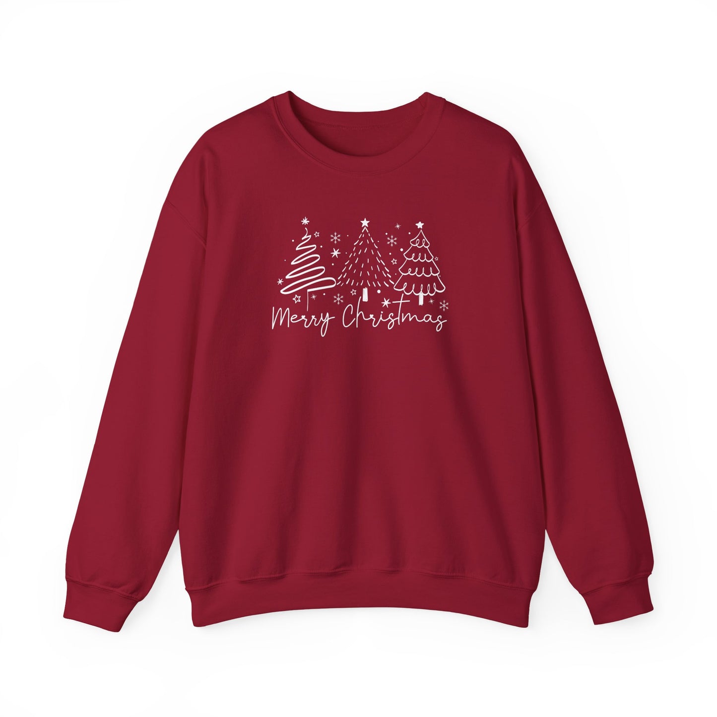 Christmas Tree Outlines Sweatshirt