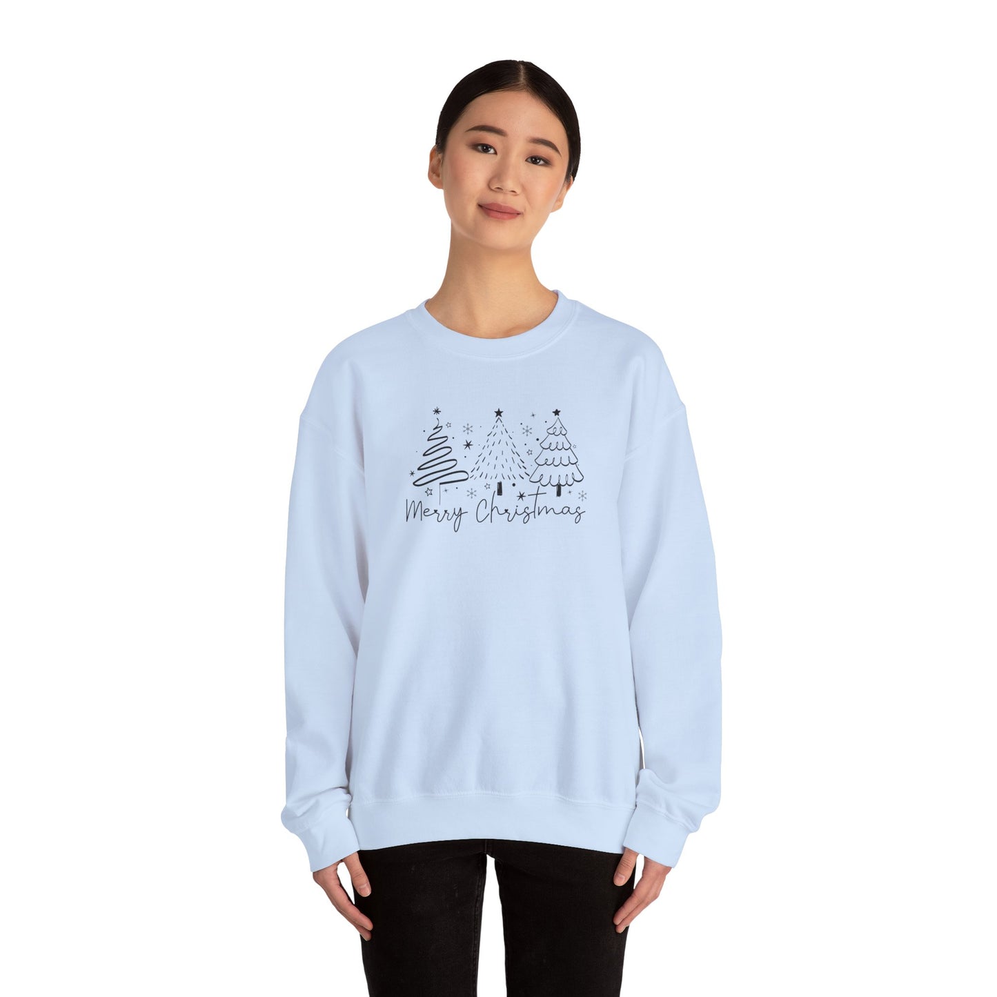 Christmas Tree Outlines Sweatshirt