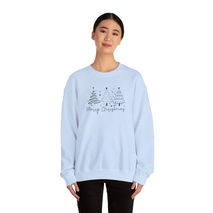Christmas Tree Outlines Sweatshirt