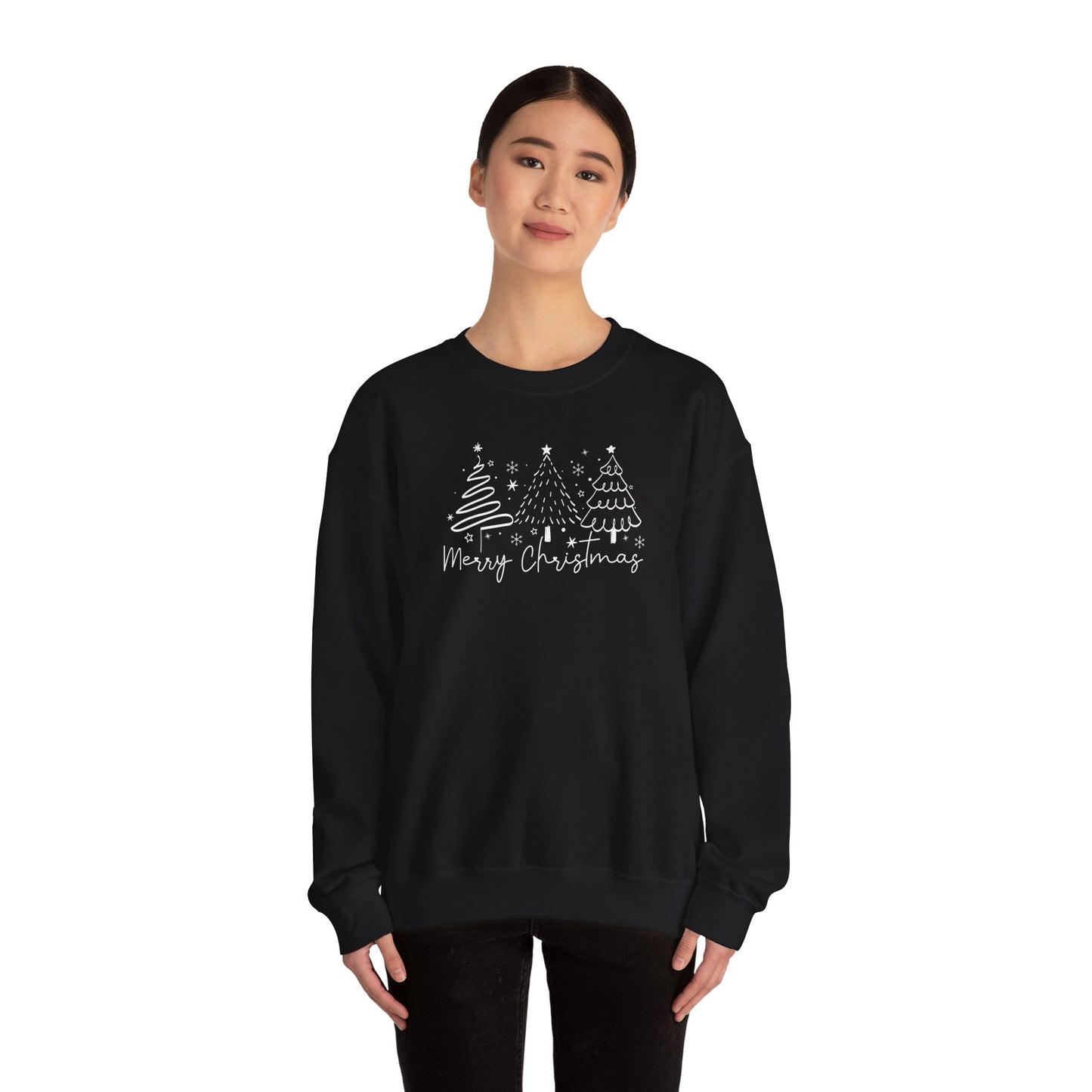 Christmas Tree Outlines Sweatshirt