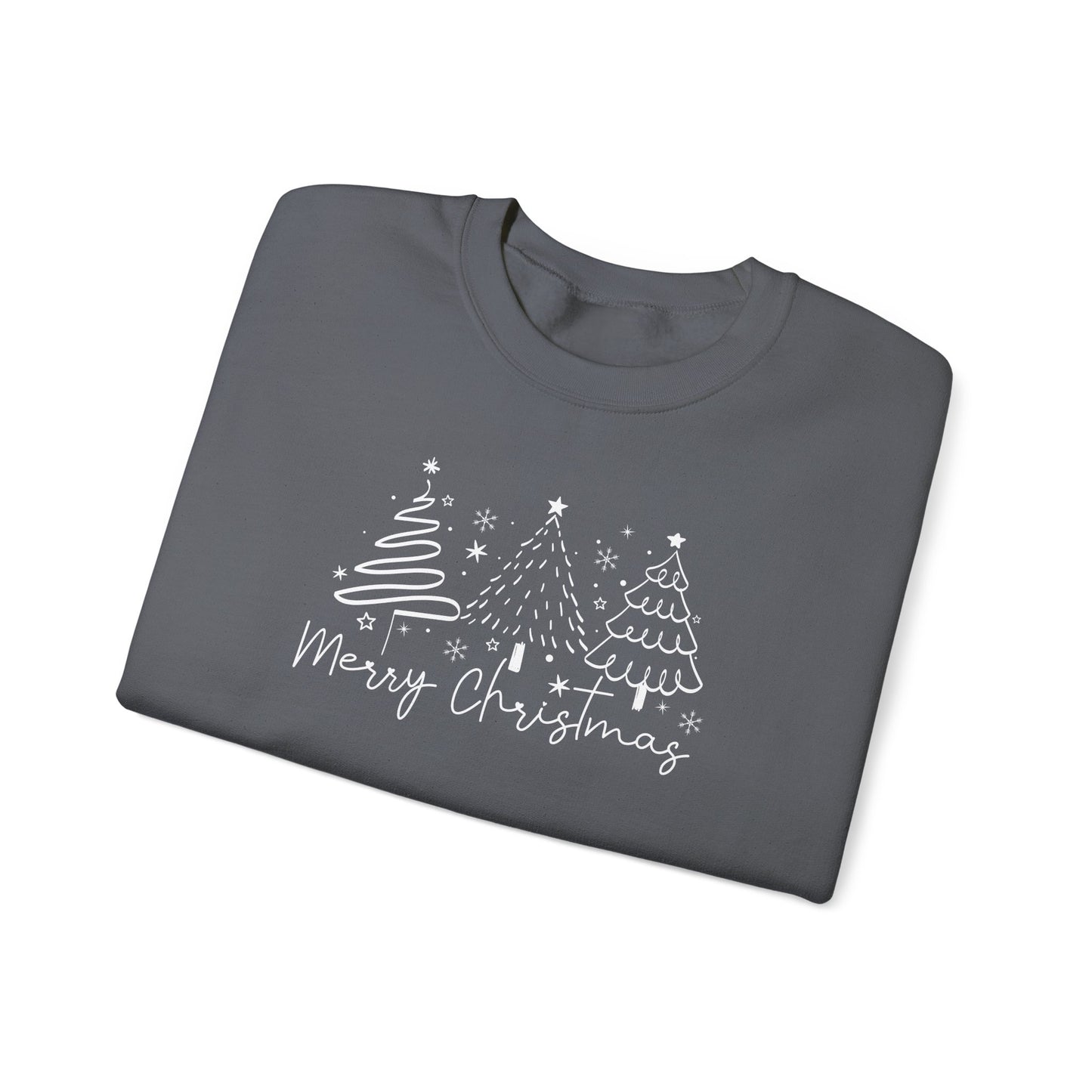 Christmas Tree Outlines Sweatshirt
