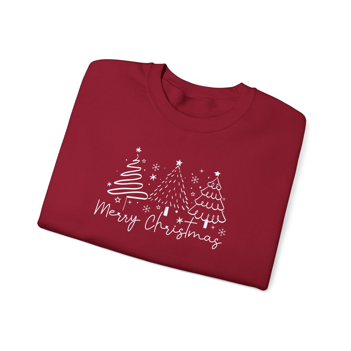 Christmas Tree Outlines Sweatshirt