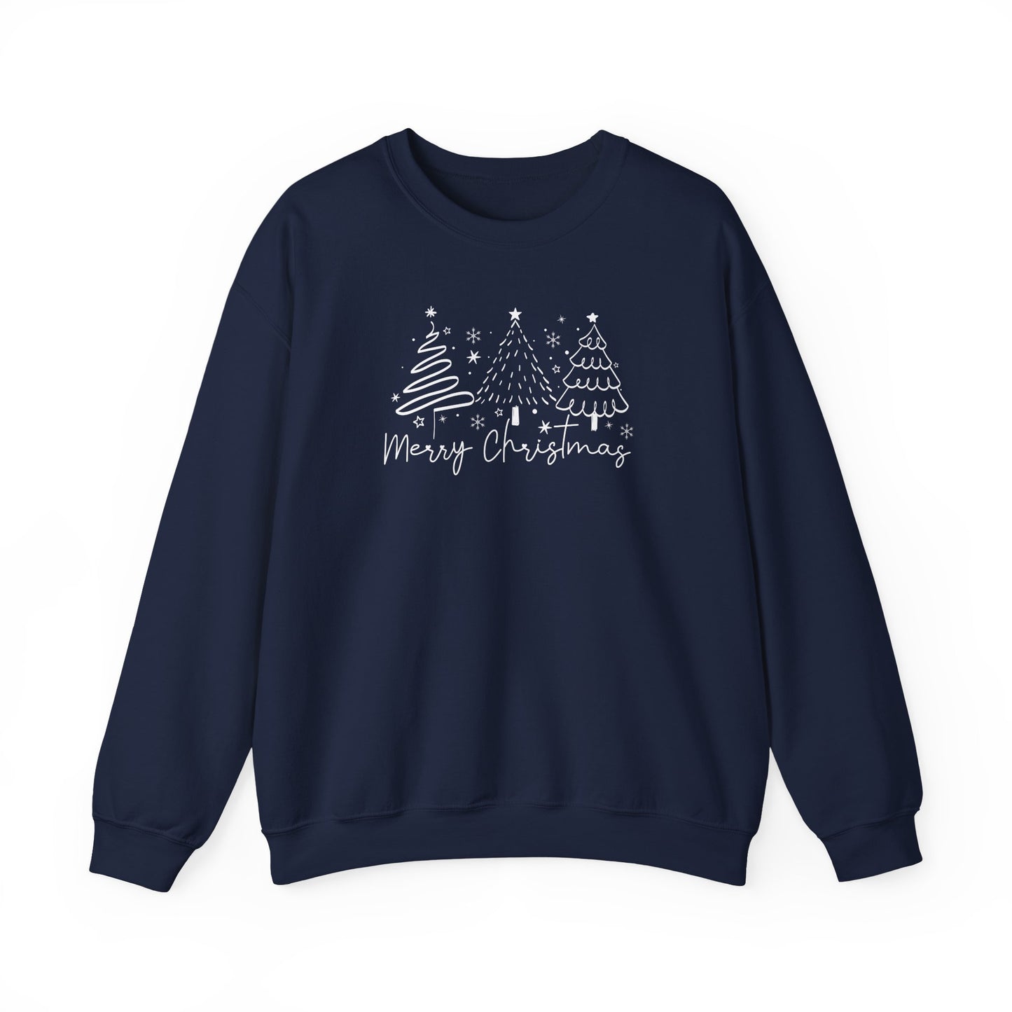 Christmas Tree Outlines Sweatshirt