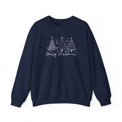 Christmas Tree Outlines Sweatshirt