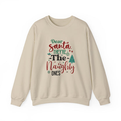 Christmas 'They're the Naughty Ones, Santa' Sweatshirt