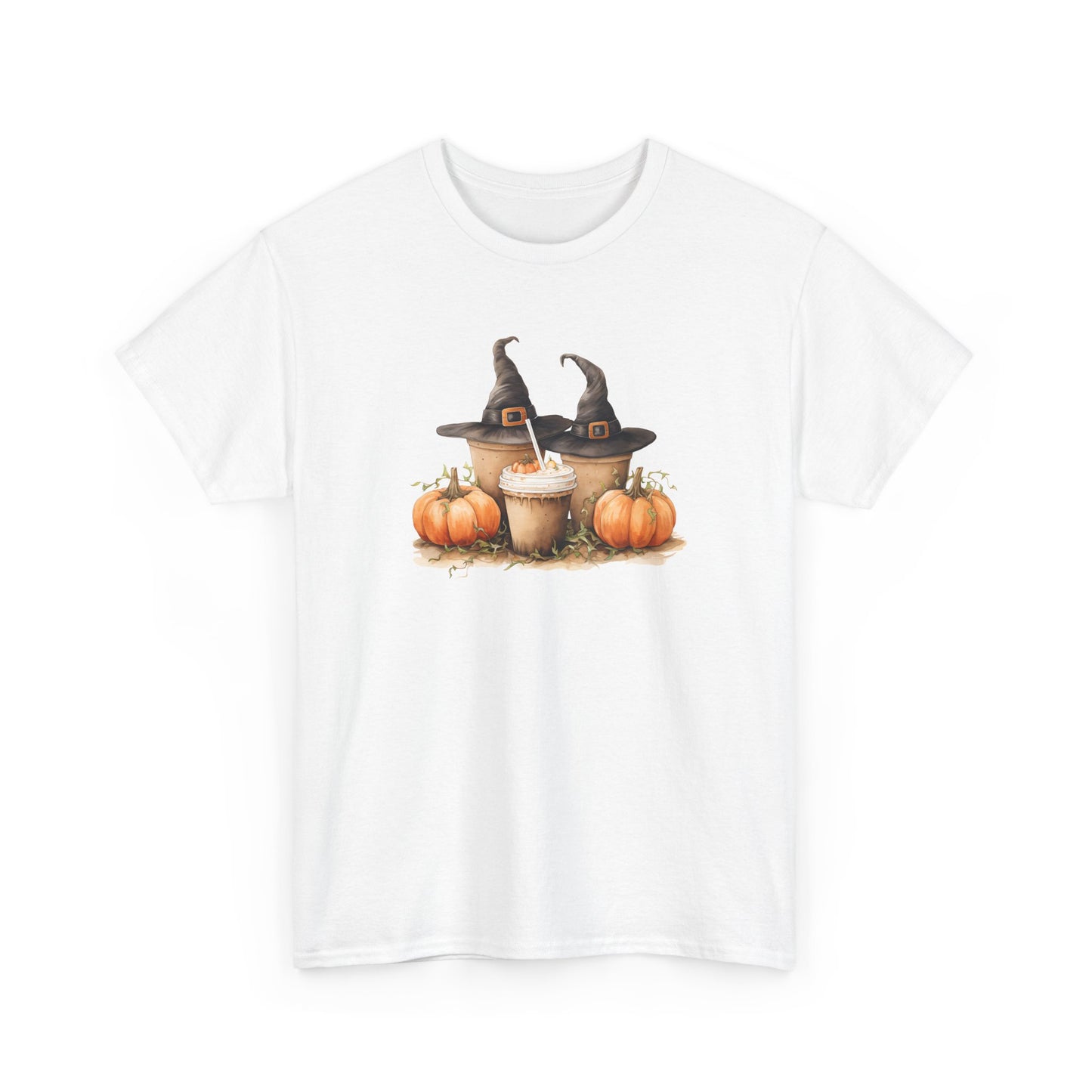 Halloween Coffee, Pumpkins & Witch Hats
