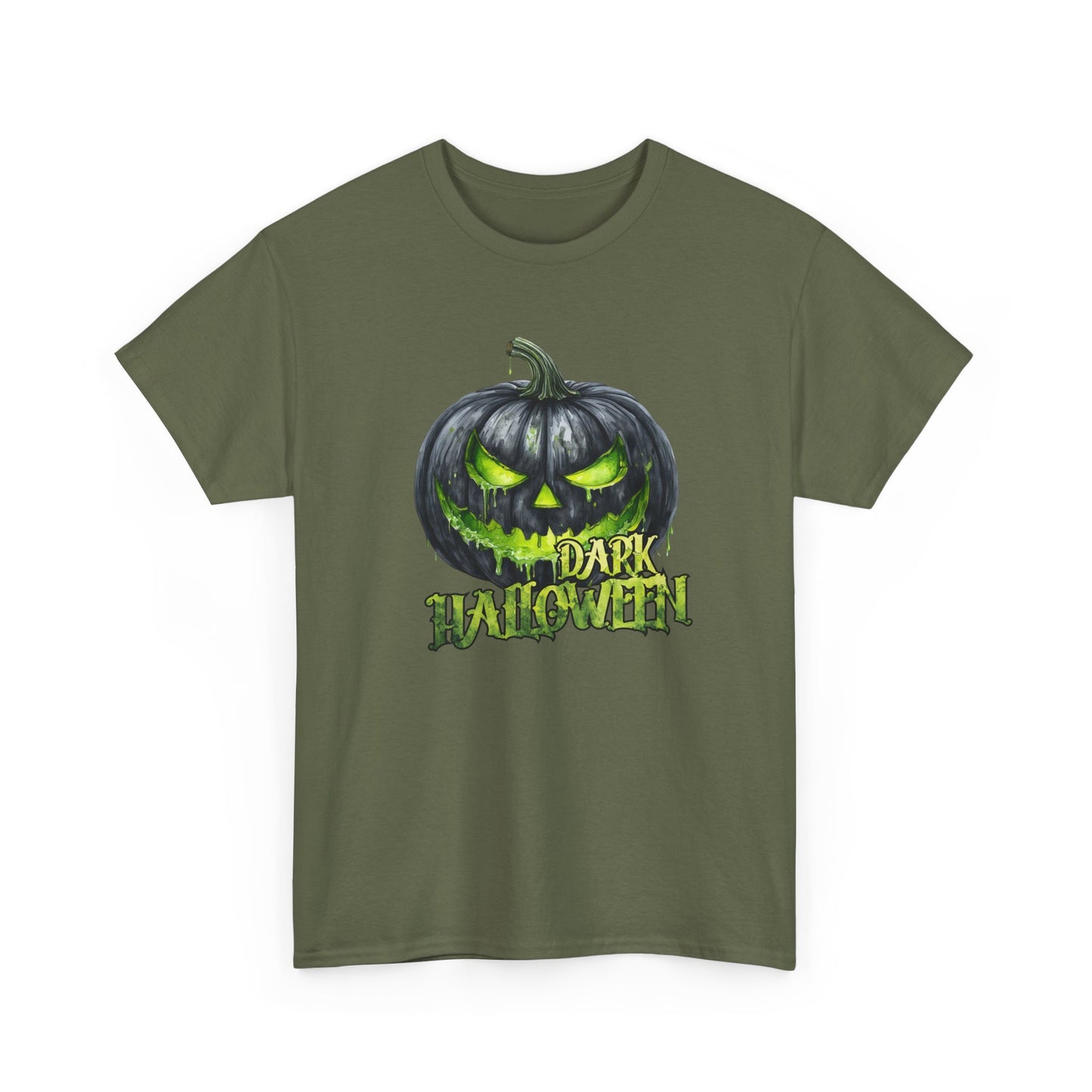 Halloween Black Pumpkin Tee