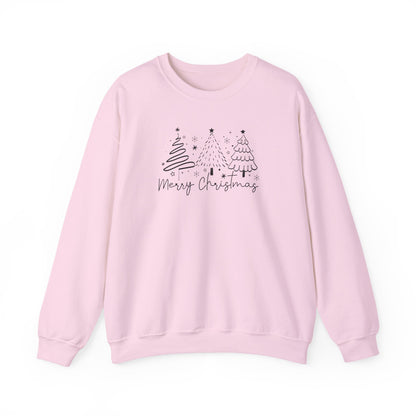 Christmas Tree Outlines Sweatshirt