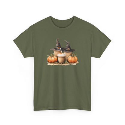 Halloween Coffee, Pumpkins & Witch Hats
