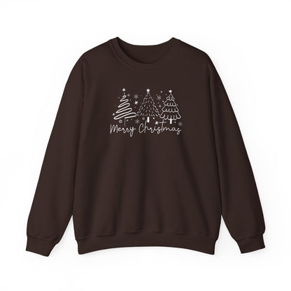 Christmas Tree Outlines Sweatshirt