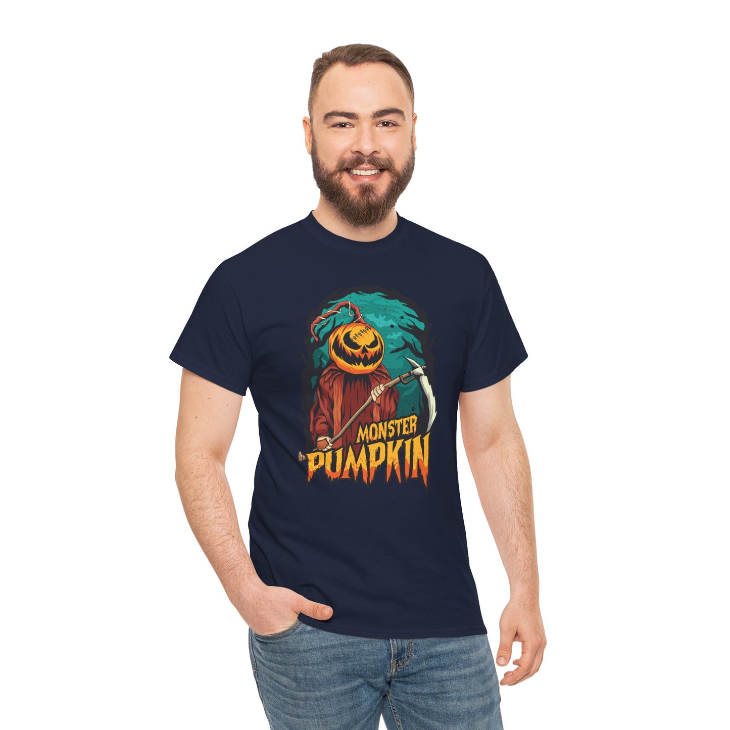 Halloween Pumpkin Monster Tee