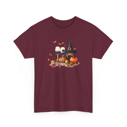 Halloween Wine & Witches Hat