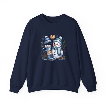 Christmas Snowman Crewneck Sweatshirt