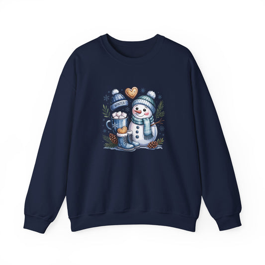 Christmas Snowman Crewneck Sweatshirt