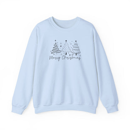 Christmas Tree Outlines Sweatshirt