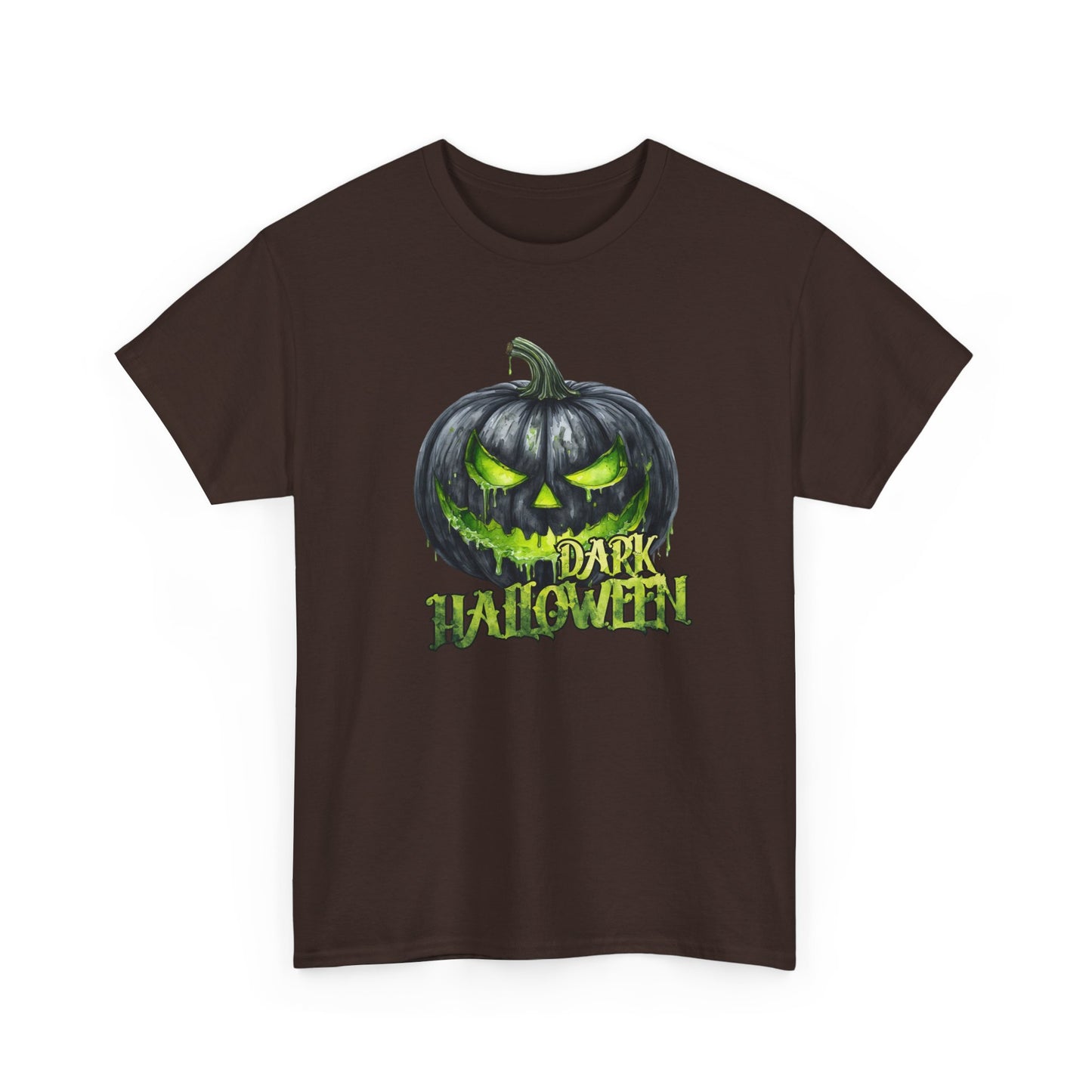 Halloween Black Pumpkin Tee
