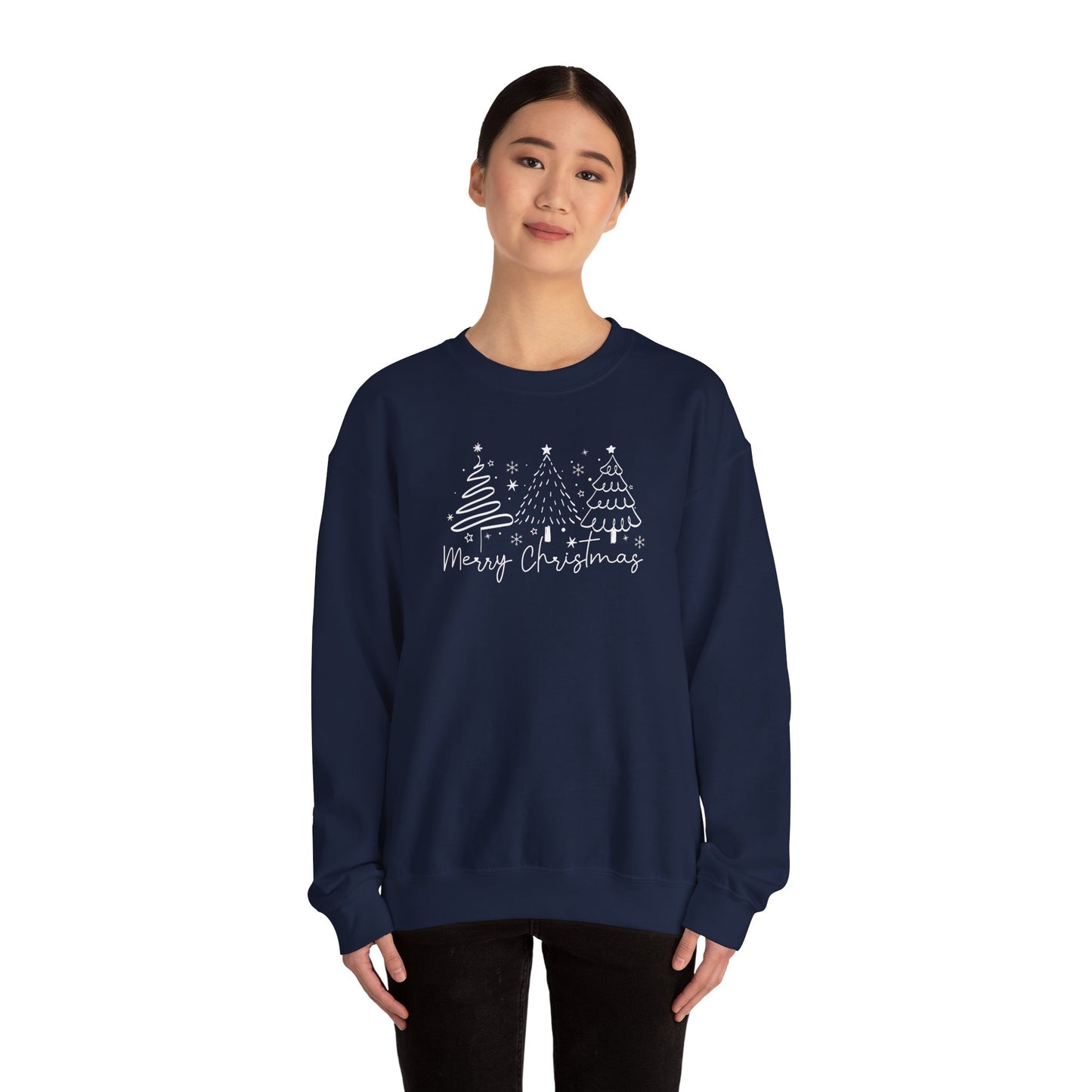 Christmas Tree Outlines Sweatshirt