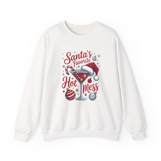 Santa's Hot Mess Martini Sweatshirt