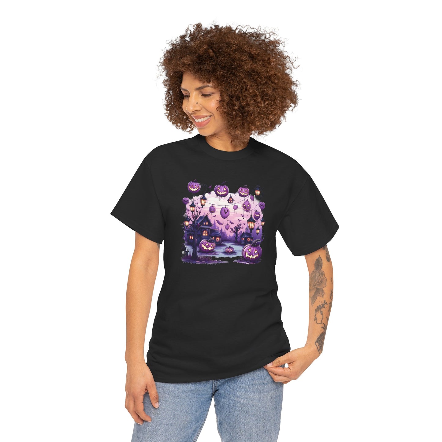 Halloween Pumpkin House 1 Tee