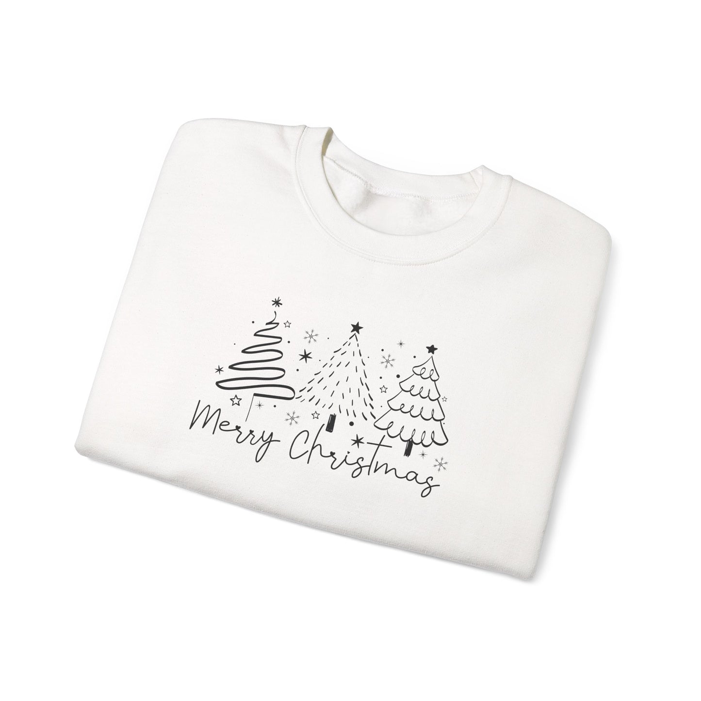 Christmas Tree Outlines Sweatshirt
