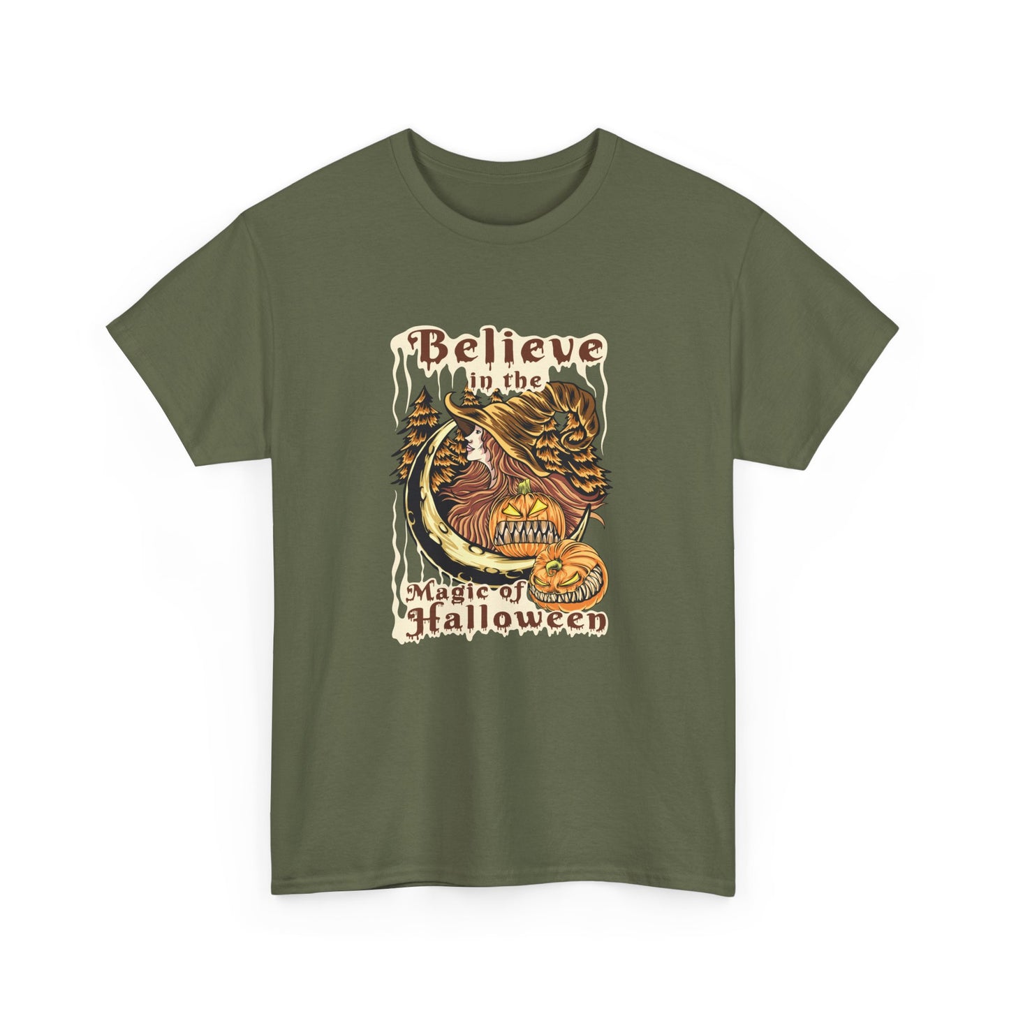 Halloween Witch Tee - Believe in the Magic