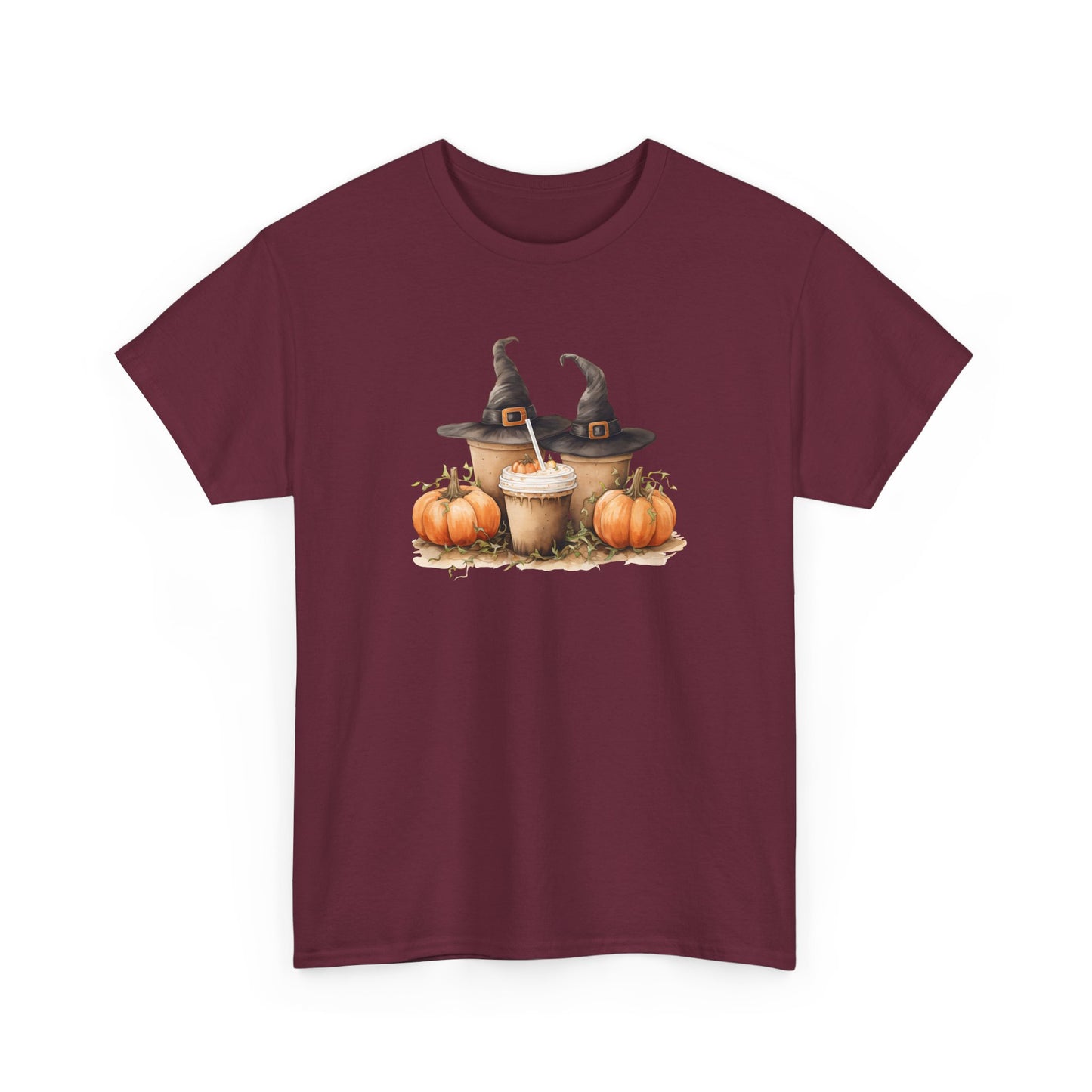 Halloween Coffee, Pumpkins & Witch Hats