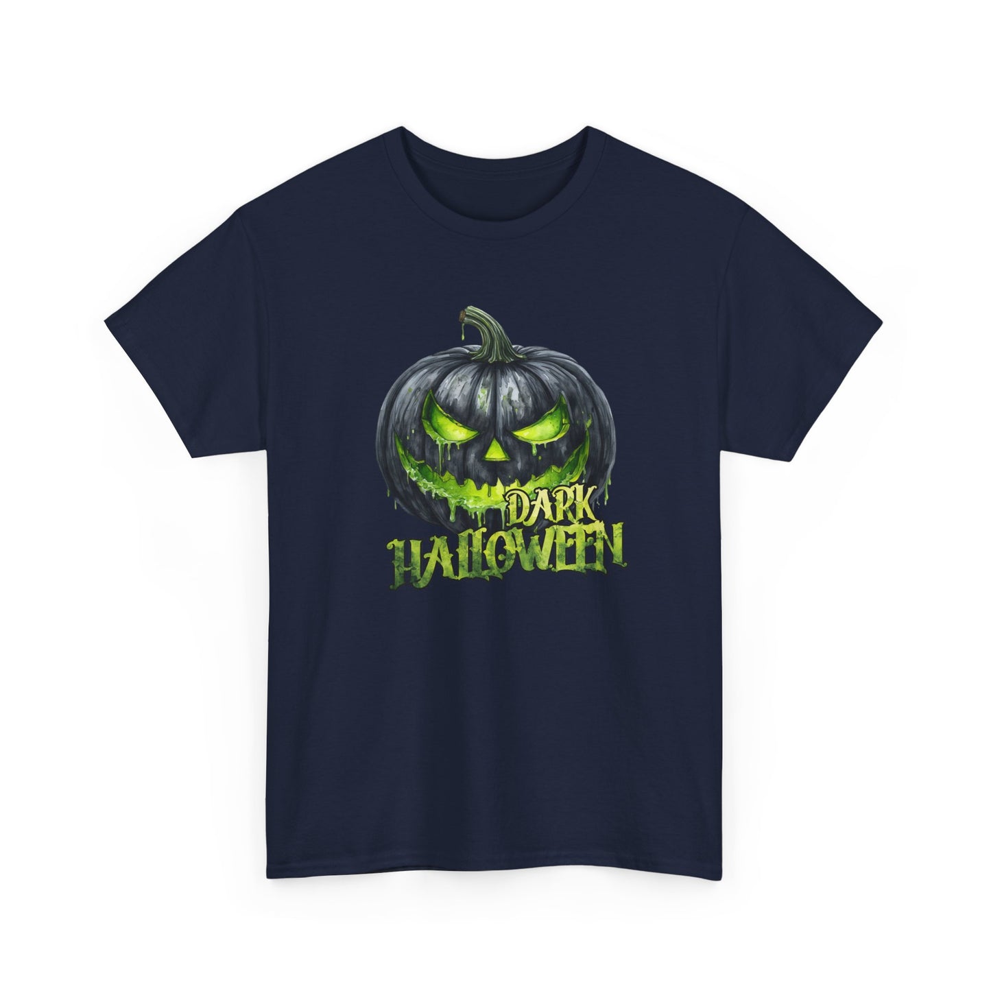 Halloween Black Pumpkin Tee