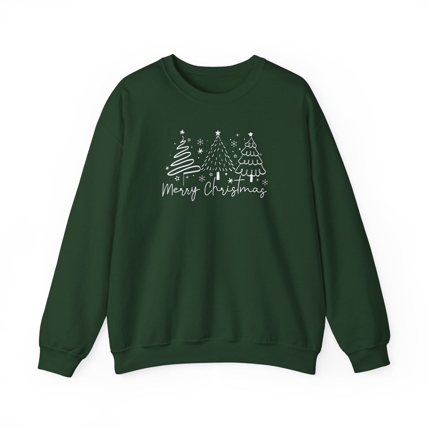 Christmas Tree Outlines Sweatshirt