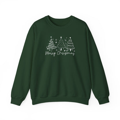 Christmas Tree Outlines Sweatshirt